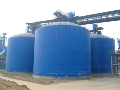 巴宜水泥钢板库改造